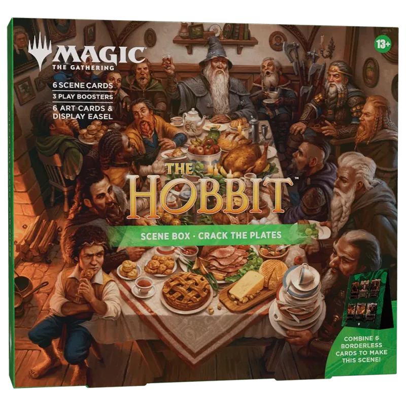 Magic The Gathering The Hobbit Scene Box Crack the Plates