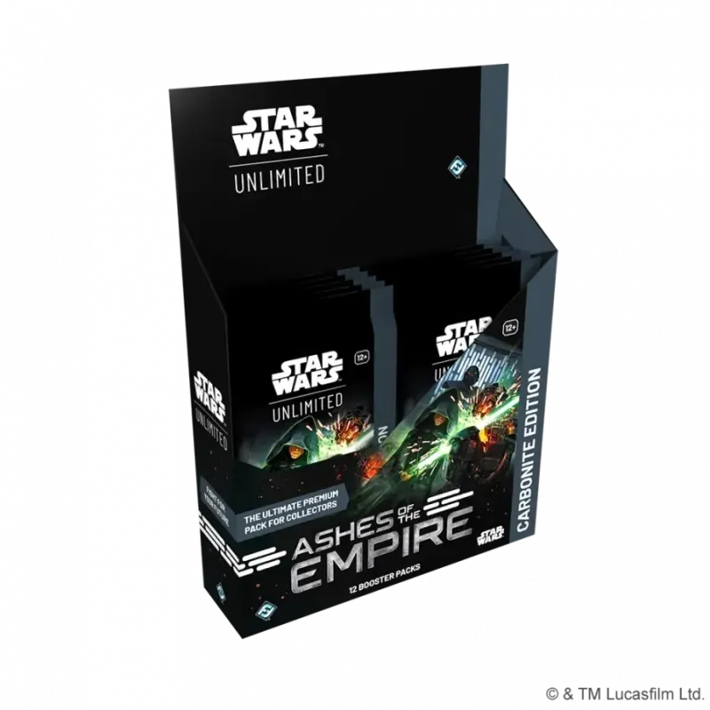 Carbonite Booster Box - Ashes of the Empire - Star Wars: Unlimited Card Game