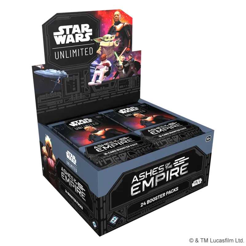 Booster Box - Ashes of the Empire - Star Wars: Unlimited Card Game