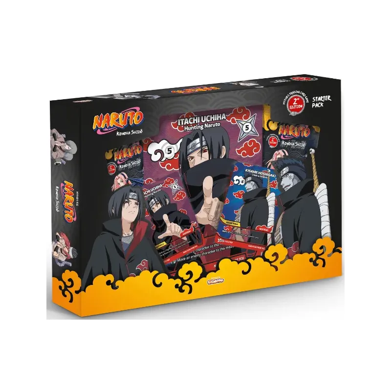 First set 2nd Edition Special Pack - Itachi - Naruto Mythos TCG