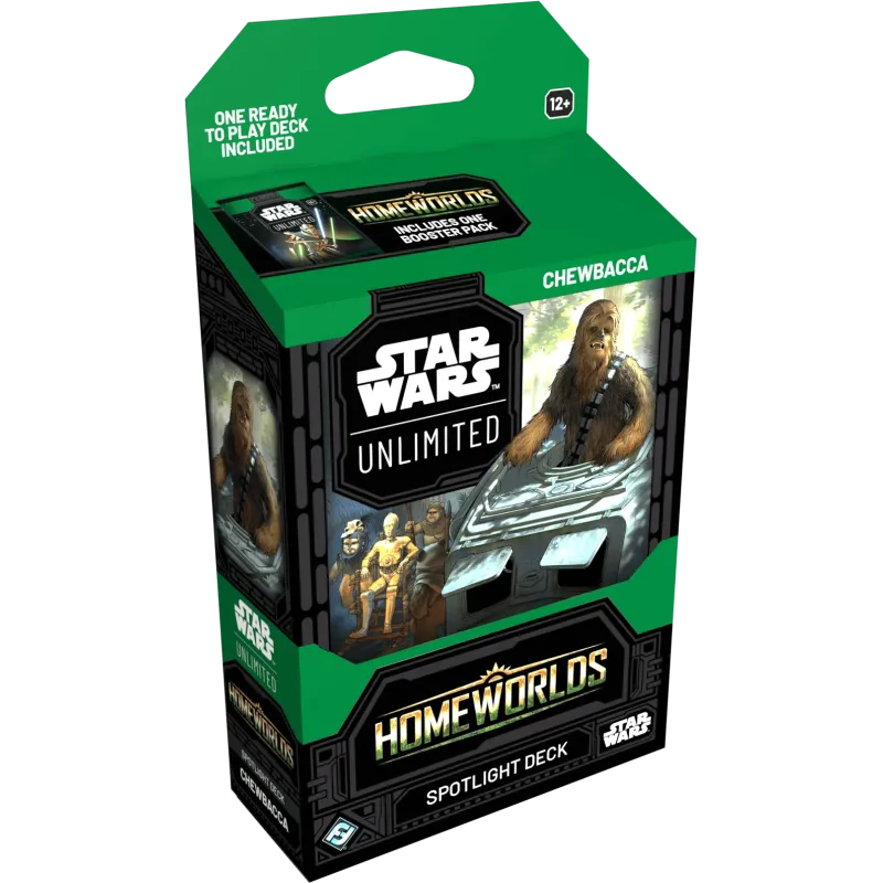 Spothlight Deck: Chewbacca - Homeworlds - Star Wars: Unlimited Card Game