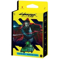 Starter Deck - Embracing Power  - Cyberpunk TCG