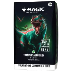 Commander Deck - Foundations Starter: Tramplesaurus Rex - Magic The Gathering TCG