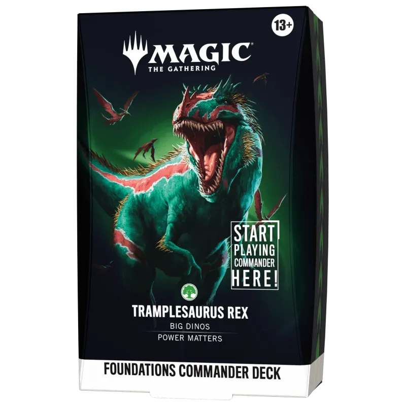 Commander Deck - Foundations Starter: Tramplesaurus Rex - Magic The Gathering TCG