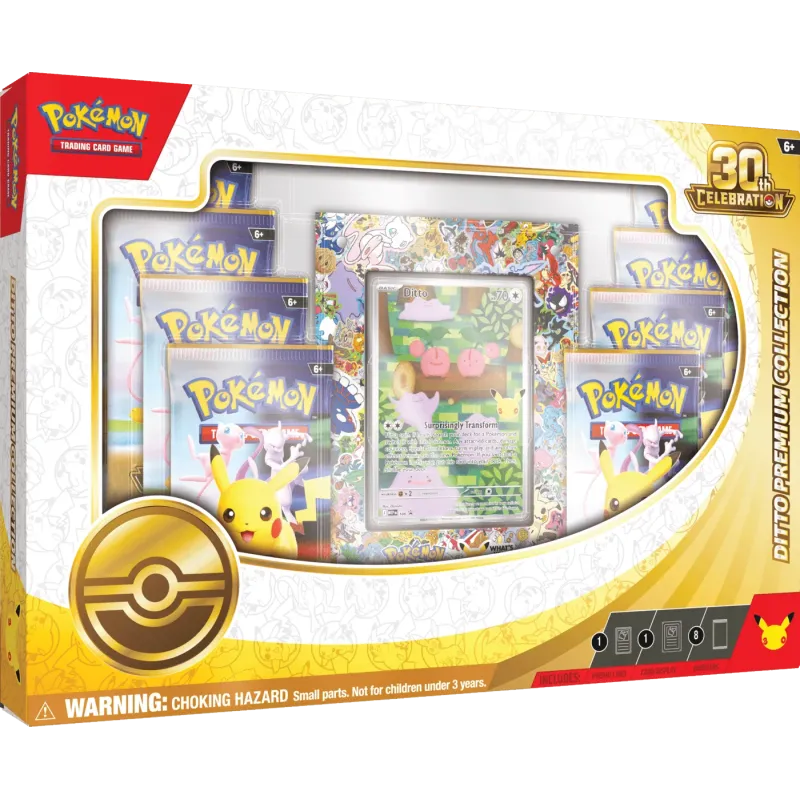 Premium Collection - Ditto - Pokémon TCG: 30th Celebration