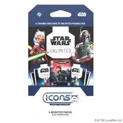 4 Booster Pack - Icons - Star Wars: Unlimited Card Game