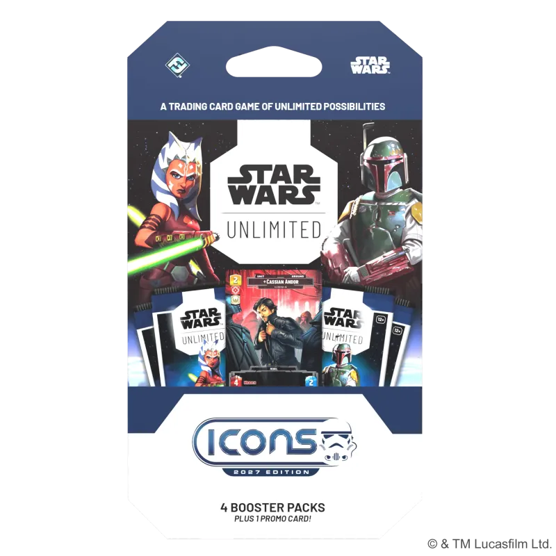 4 Booster Pack - Icons - Star Wars: Unlimited Card Game