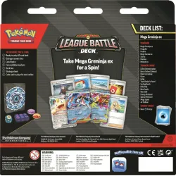 League Battle Deck - Mega Greninja Ex - Pokémon TCG
