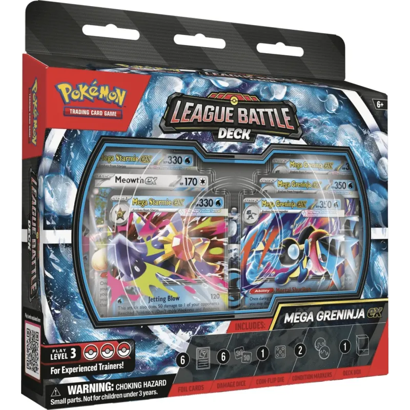 League Battle Deck - Mega Greninja Ex - Pokémon TCG