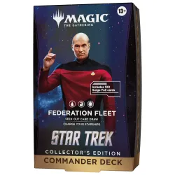 Collector Commander Deck - Star Trek: Federation Fleet - Magic The Gathering TCG