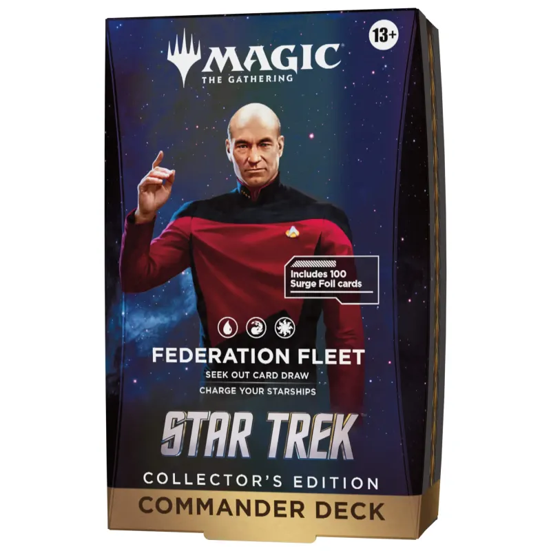Collector Commander Deck - Star Trek: Federation Fleet - Magic The Gathering TCG
