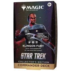 Collector Commander Deck - Star Trek: Klingon Fury - Magic The Gathering TCG