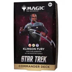 Commander Deck - Star Trek: Klingon Fury - Magic The Gathering TCG